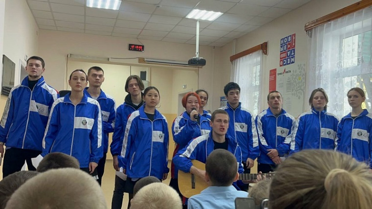 Снежный десант.
